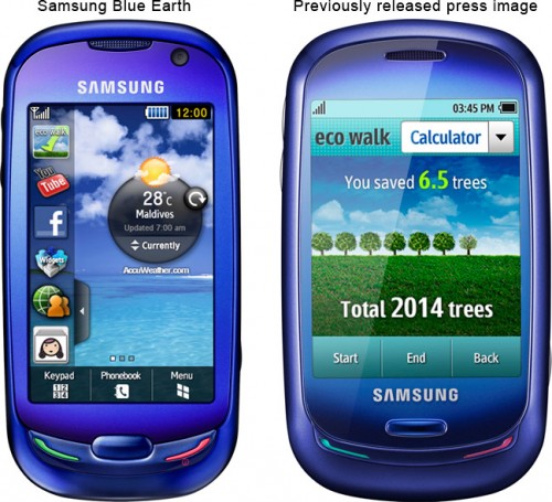 Blue-Earth Samsung