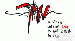 a story without love @gapingvoid art