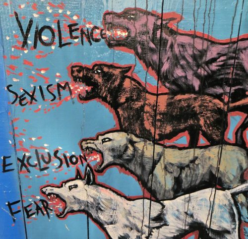 violence, sexism, exclusion, fear; clear alley, S. Francisco, 2013, CC_BY